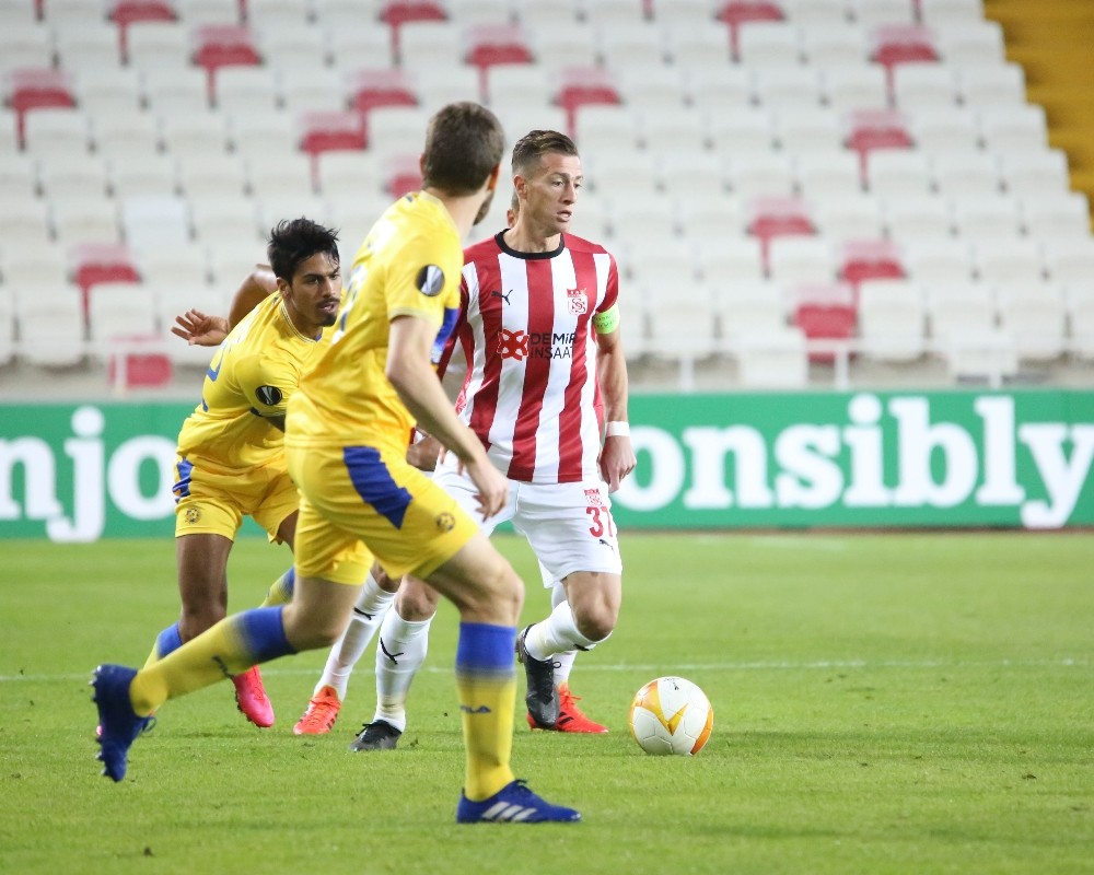UEFA Avrupa Ligi: Sivasspor: 0 - Maccabi Tel Aviv: 0 Maç devam ediyor