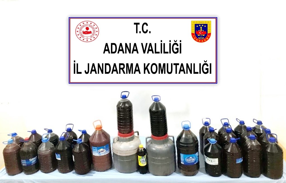 Adana’da kaçak içki operasyonu