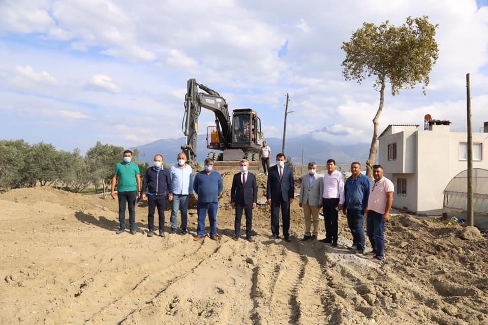 Kaş’ta bisiklet yolu için çalışmalar başladı