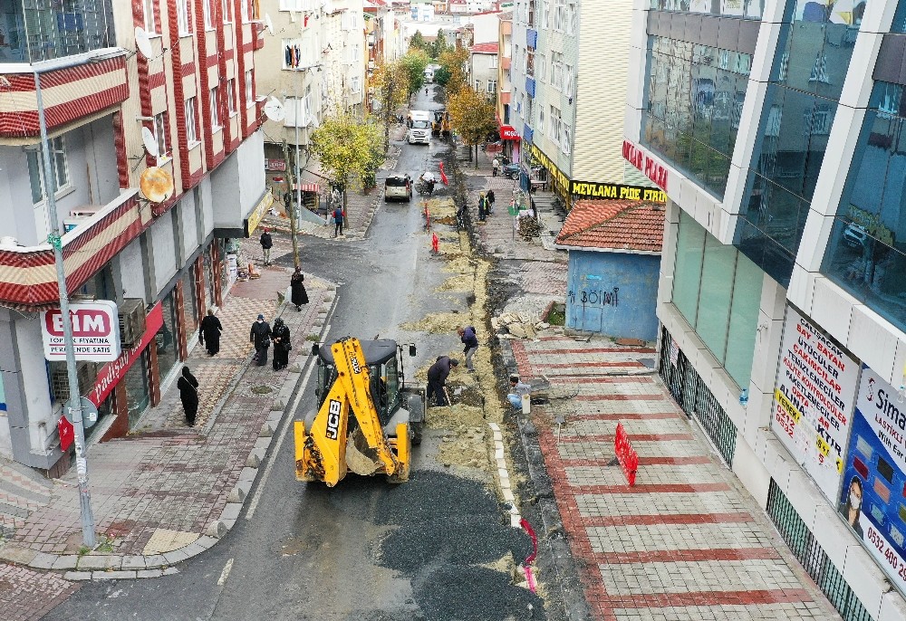 sultangazi de caddeler isil isil bir gorunume kavusuyor istanbul haberleri