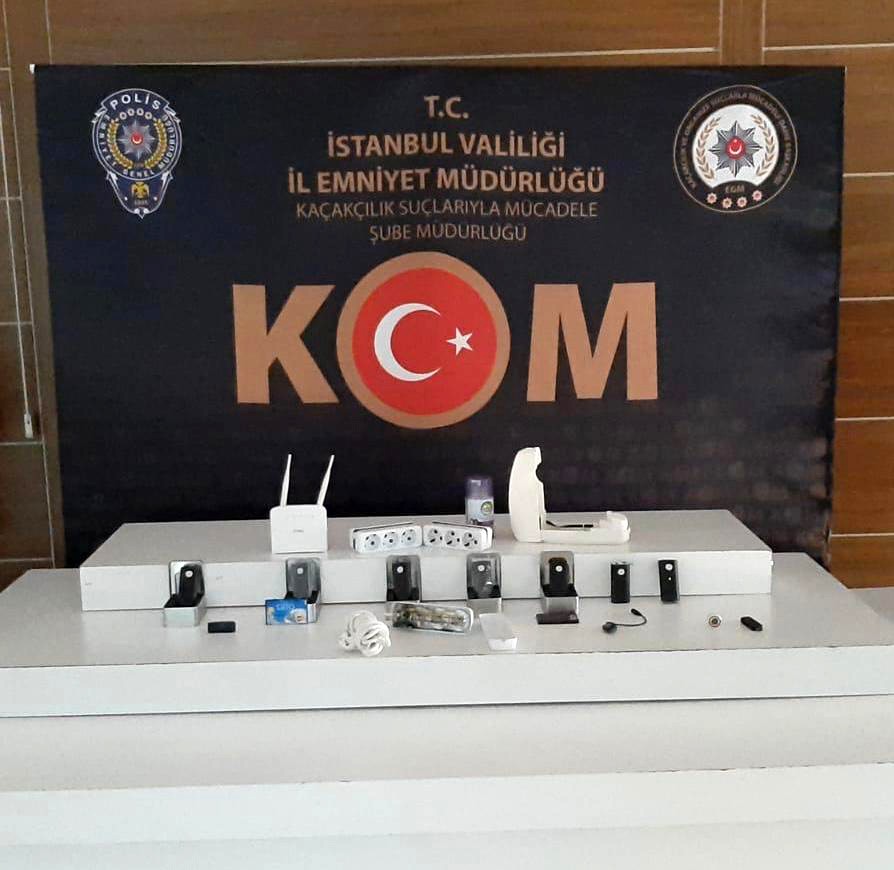 İstanbul’da “casus kamera” operasyonu