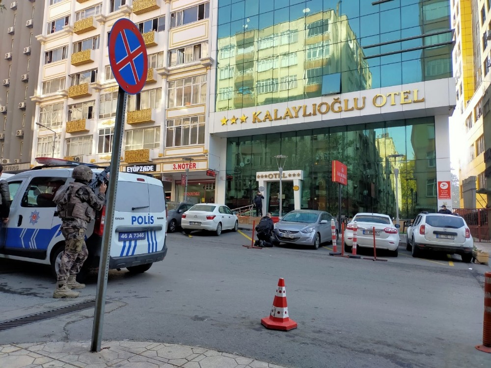 Kahramanmaraş’ta otelde silahlı saldırı: 2’si polis 5 yaralı