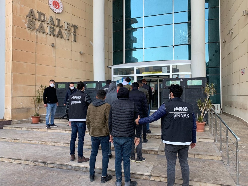 Cizre’de uyuşturucu operasyonunda 7 tutuklama