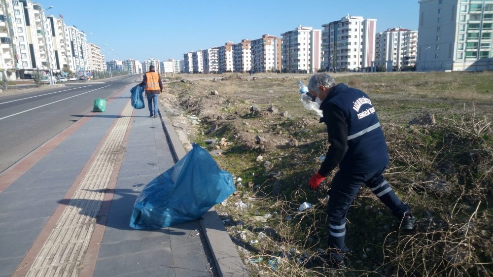 Bağlar Belediyesi, 29 ana arterde temizlik çalışması başlattı