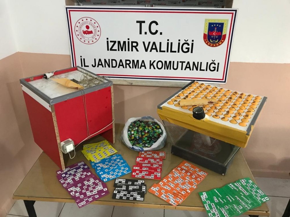 İzmir’de 45 kişiye kumar baskını: 291 bin TL para cezası kesildi