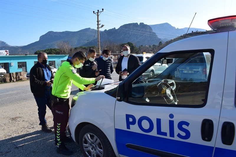 İnhisar’da asayiş ve trafik denetimleri