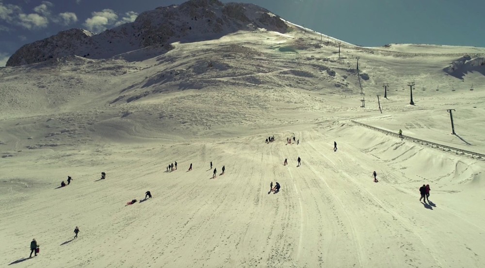 Antalya’nın kayak merkezi Saklıkent misafirlerini bekliyor