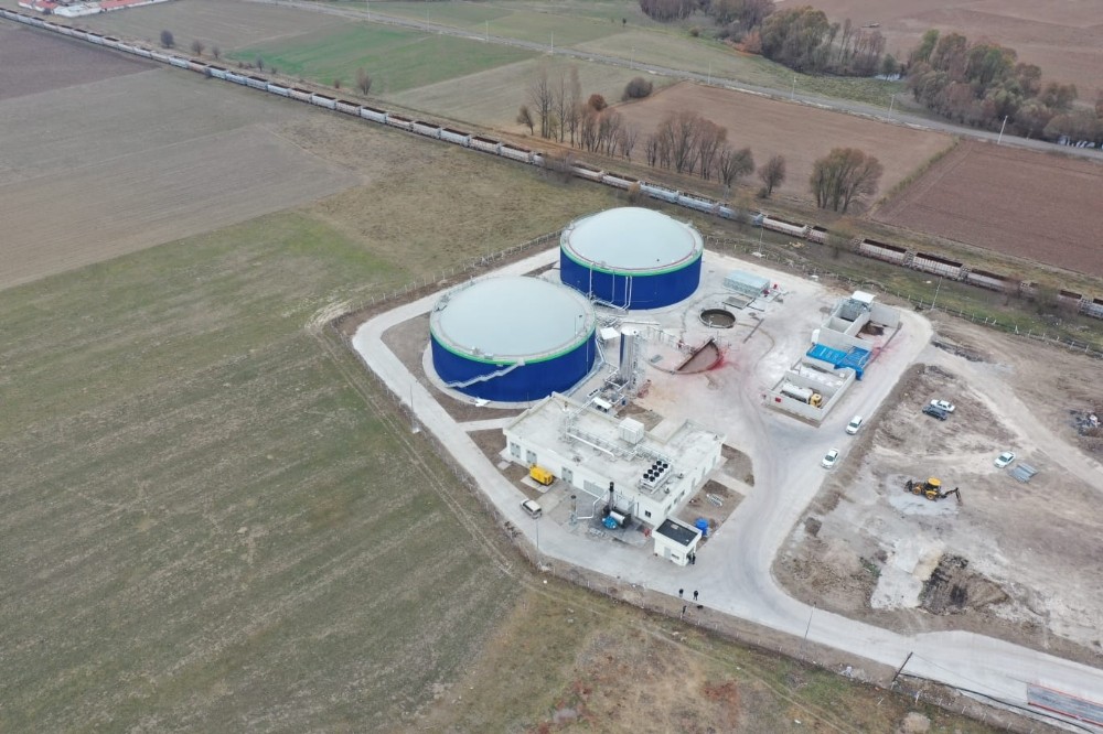 7 milyon Euro yatırımla biyogaz tesisi kuruldu: Hayvan gübresinden elektrik üretiliyor