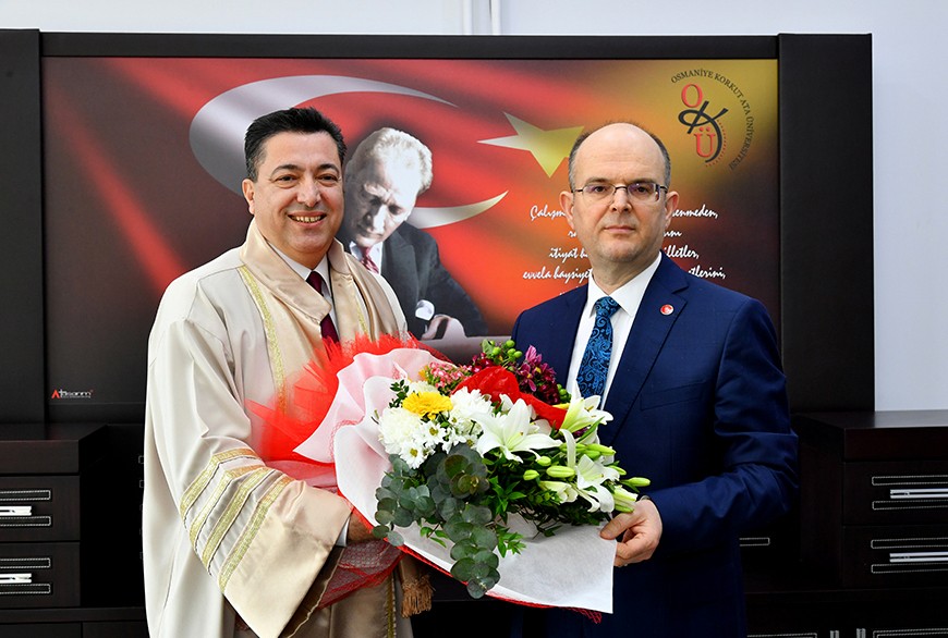 OKÜ’nün yeni rektörü Prof. Dr. Turgay Uzun göreve başladı