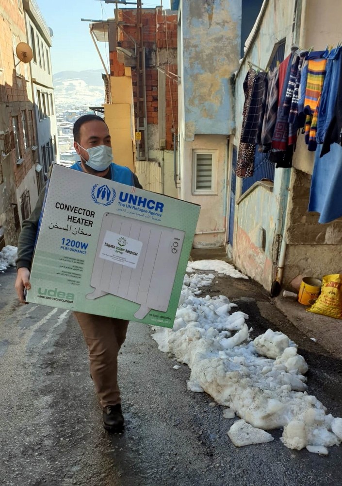 Samsun’da 250 aileye kışlık yardımı