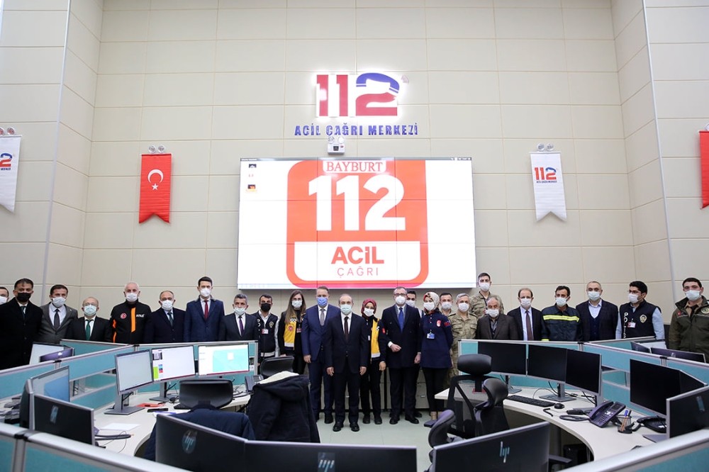 Acil çağrıları tek numarada birleştiren “112 Acil Çağrı Hattı” kullanıma açıldı