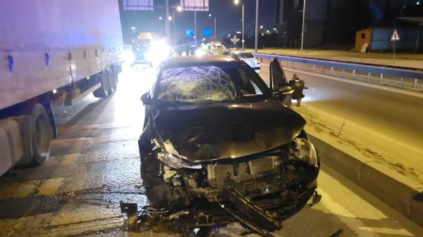 Kocaeli'de Feci Kaza! Otomobilin çarptığı Motosiklet Sürücüsünün Bacağı ...