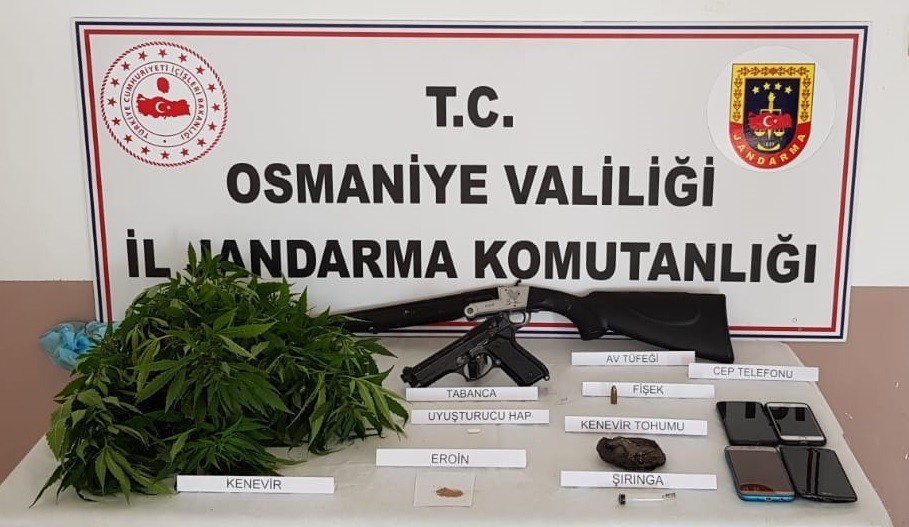 Osmaniye’de uyuşturucu operasyonu: 6 gözaltı