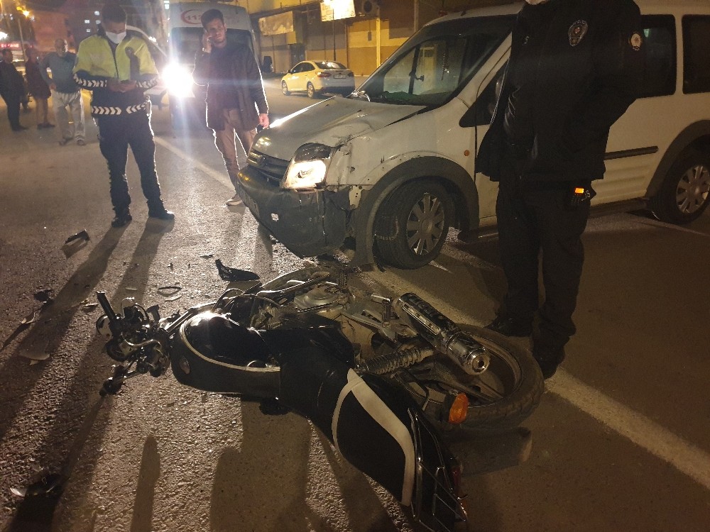 Reyhanlı’da trafik kazası: 1 yaralı