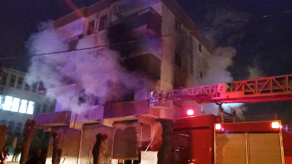 Diyarbakır’da klima patladı, ev küle döndü Diyarbakır Haberleri