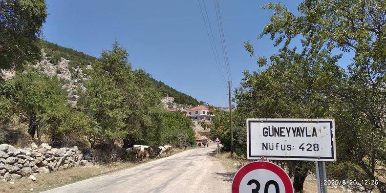 Burdur Güneyyayla köyü karantinaya alındı