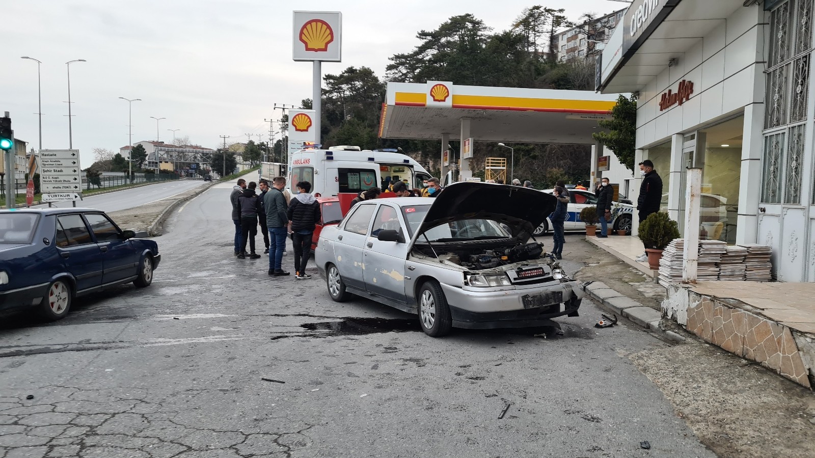 Zonguldak Ta Trafik Kazası 1 Yaralı Zonguldak Haberleri