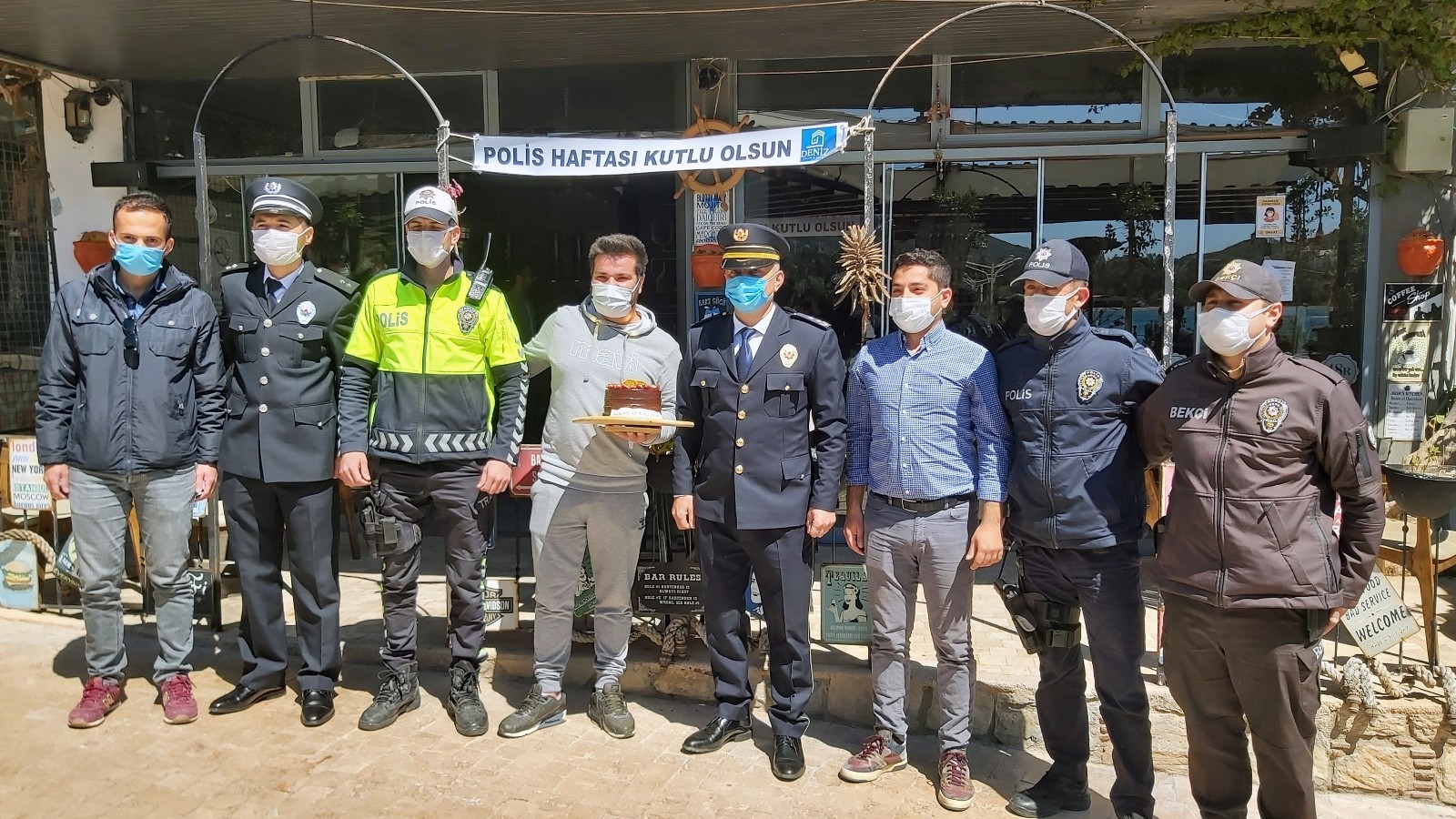 datca da polis haftasi kutlamalari mugla haberleri