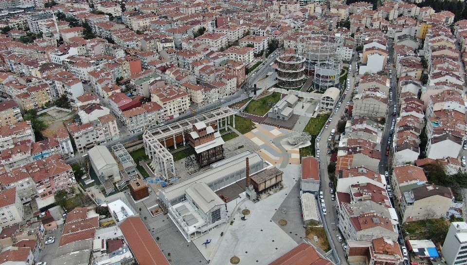 (Özel) Kadıköy’de restore edilen tarihi Hasanpaşa Gazhanesinin son hali