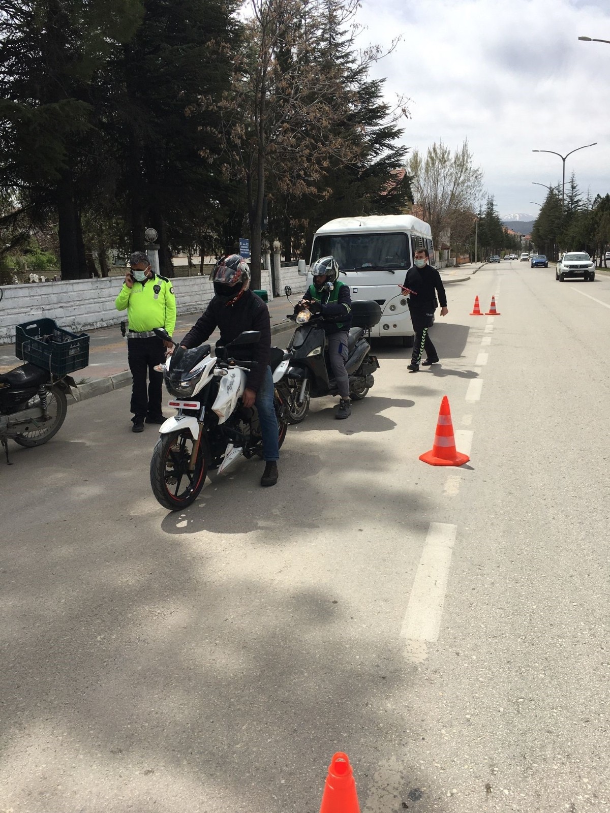 Korkuteli’nde Motosiklet Denetimi - Antalya Haberleri