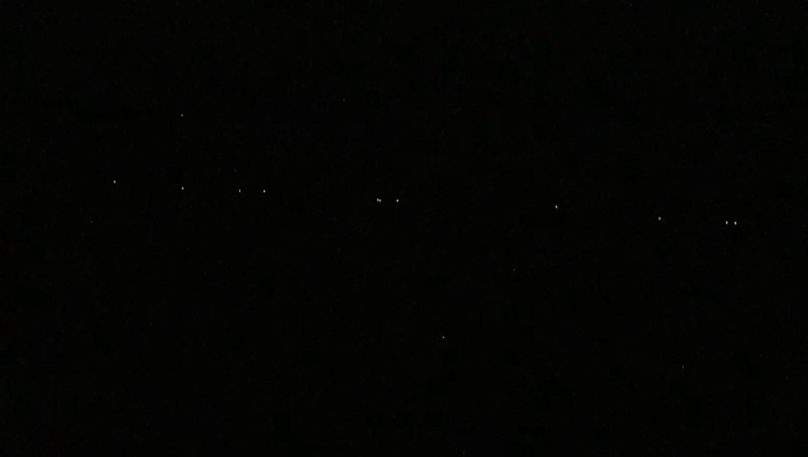 Starlink uyduları Sivas semalarında görüntülendi
