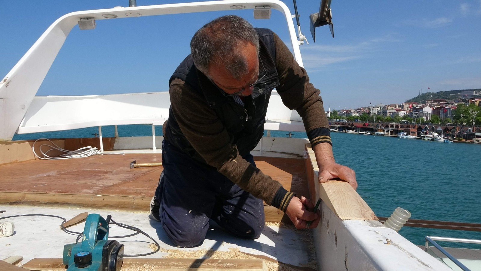 Trabzon’da yatlar ve tekneler yaz sezonuna hazırlanıyor