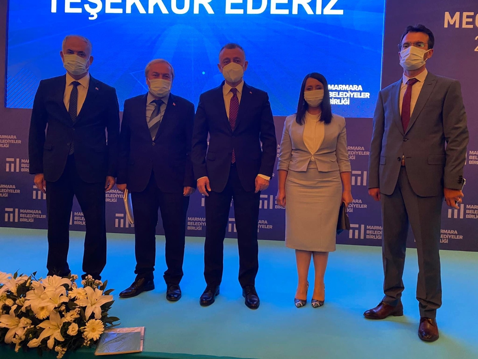 Belediye başkanları Marmara Belediyeler Birliği seçimlerine katıldılar