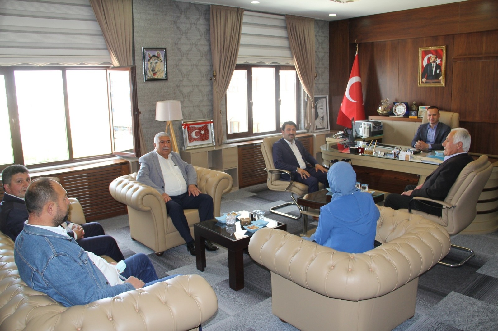 AK Parti Ağrı Merkez İlçe Başkanı Yıldız’dan Milli Eğitim Müdürü Tekin’e ziyaret