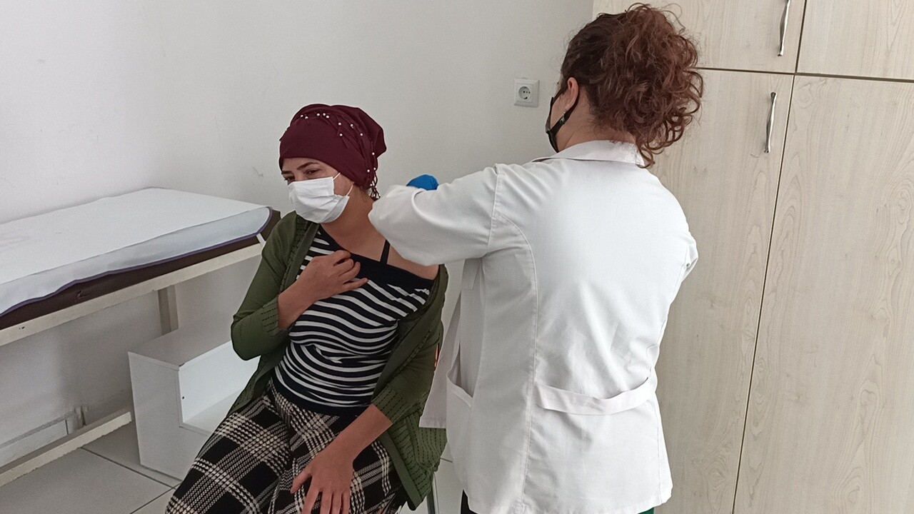 Kırşehir’de Aile Sağlığı Merkezlerinde Biontech aşıları yapılıyor