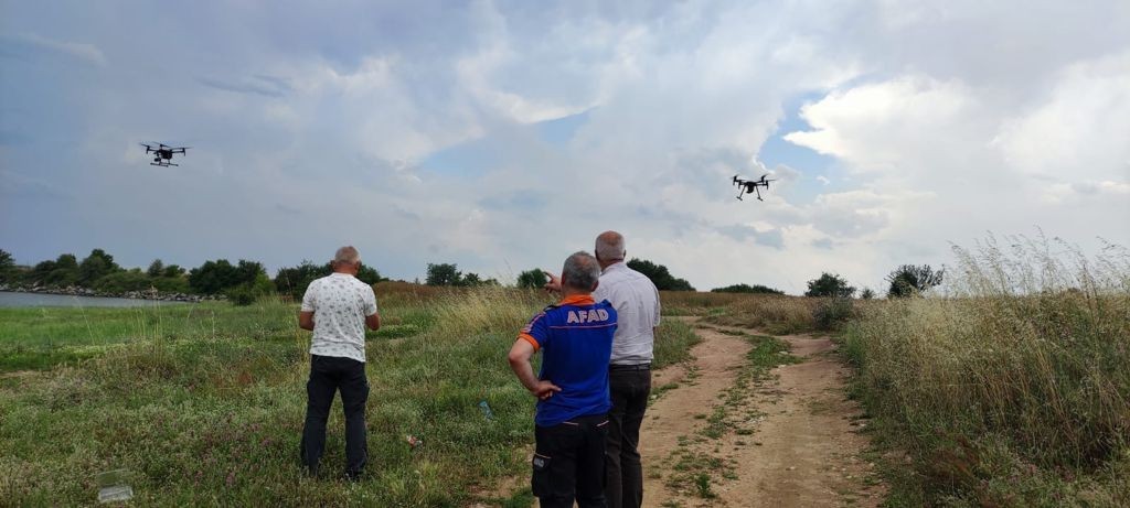 AFAD ve itfaiye erlerine drone eğitimi verildi