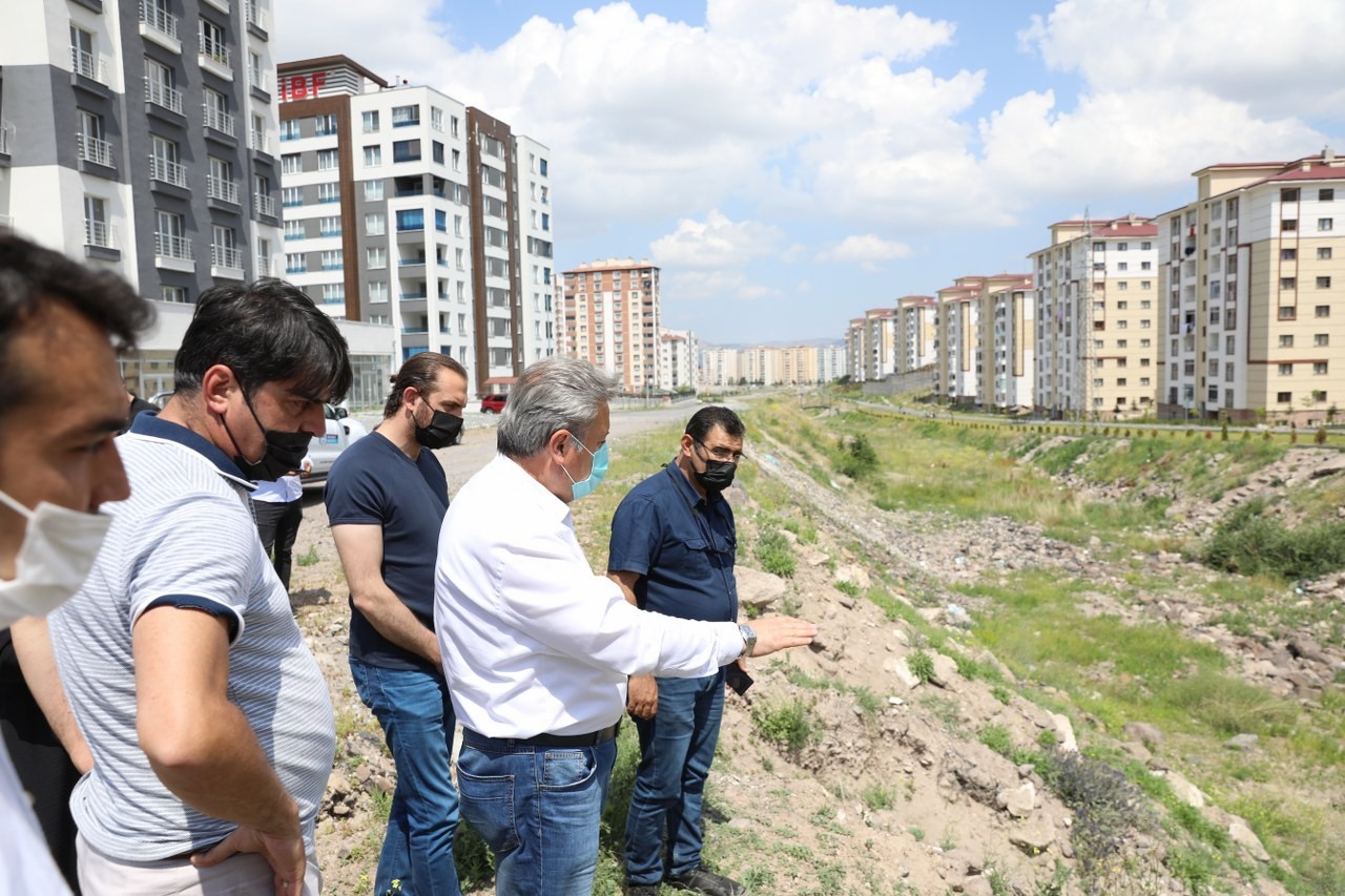 esnaf toki bolgesi cevre duzenleme calismalariyla daha guzel kayseri haberleri