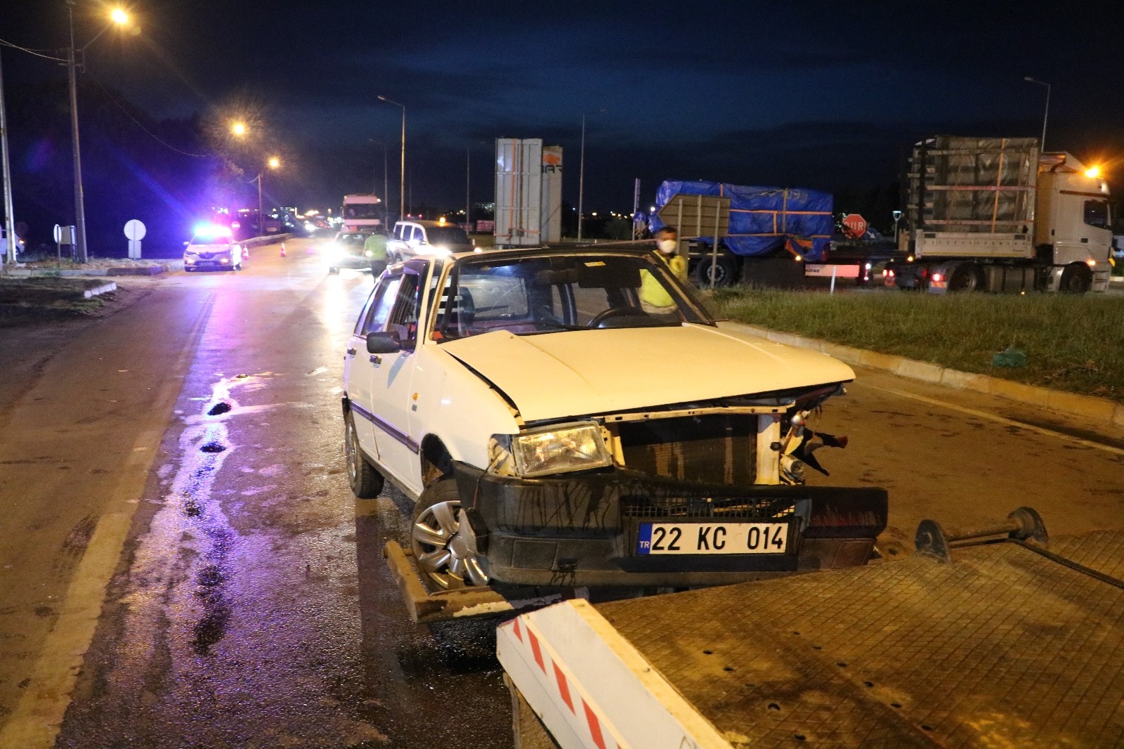 Edirne’de trafik kazası: 4 yaralı