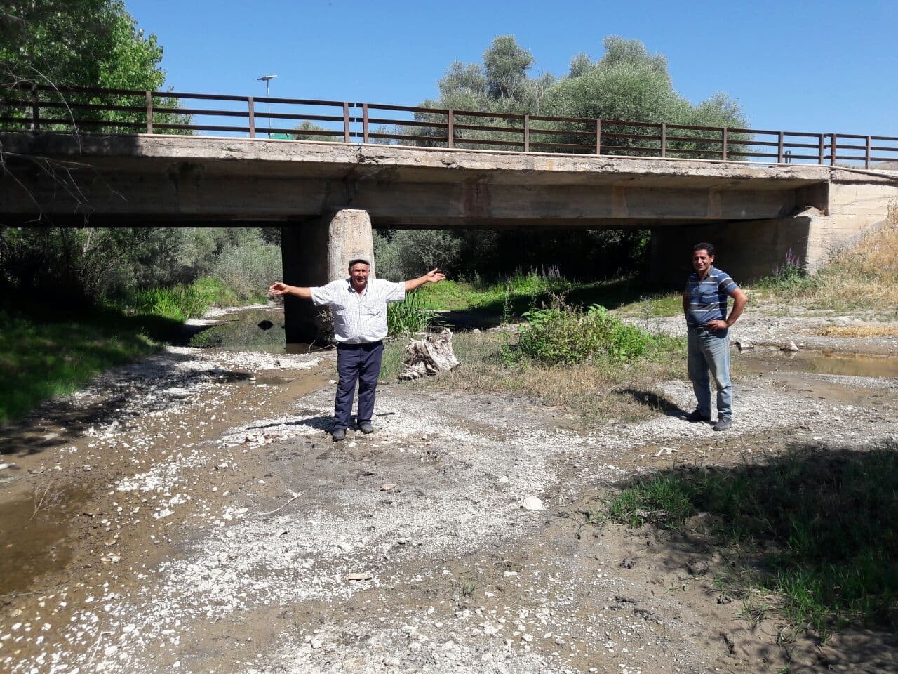 Çekerek çayında kuraklık tehlikesi