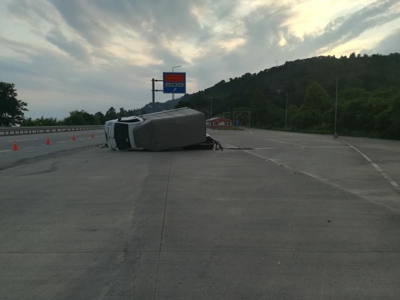 Giresun’da trafik kazası: 2 yaralı