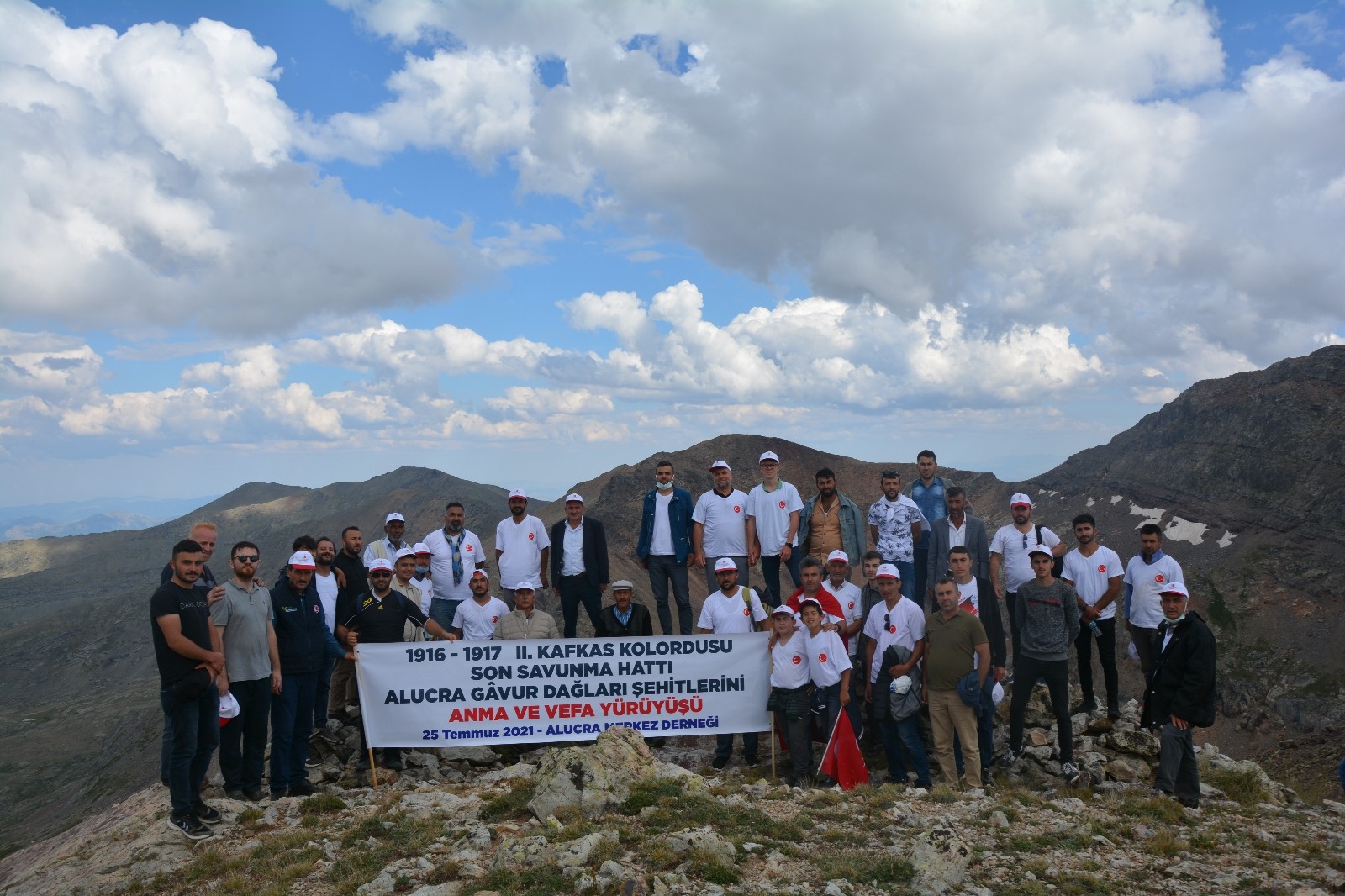 Giresun’da Şehitlere Vefa Yürüyüşü düzenlendi