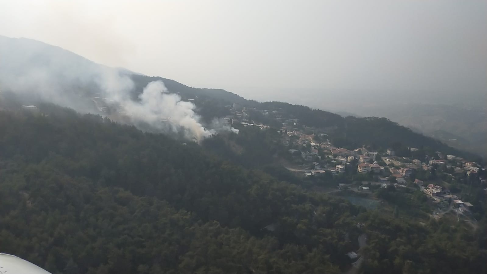 Hatay’da orman yangını