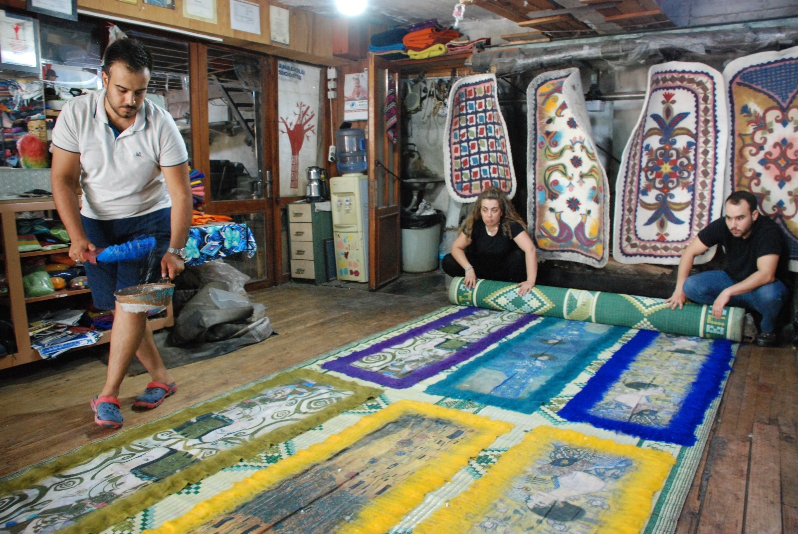 Özel Türk keçesinin e-ticaretle dünya yolculuğu