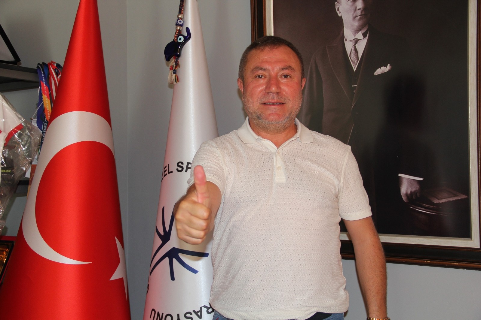 TÖSSFED Başkanı Birol Aydın: “En büyük hayalimiz Türkiye’ye madalya getirmek”