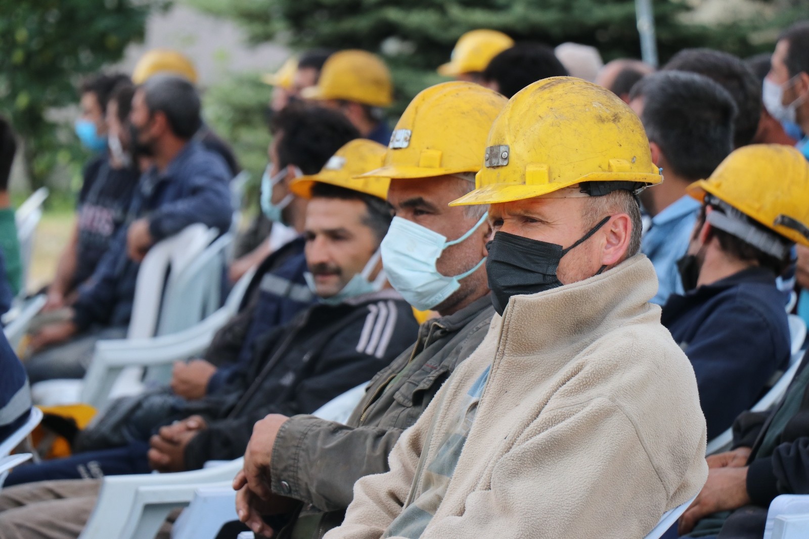 Madencilere tiyatrolu iş güvenliği eğitimi
