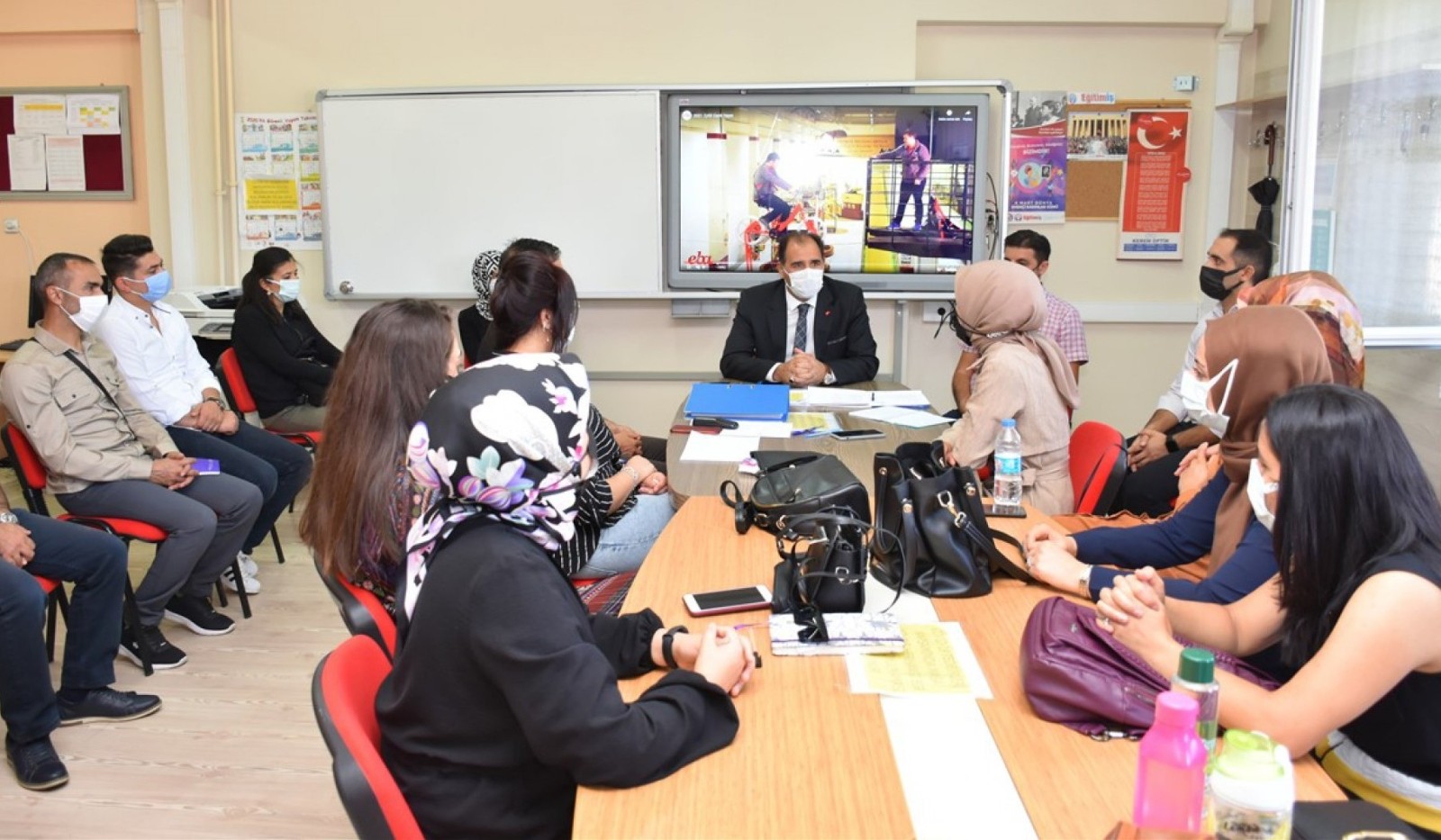 Erzincan’da, sene başı öğretmenler kurul toplantıları yapıldı