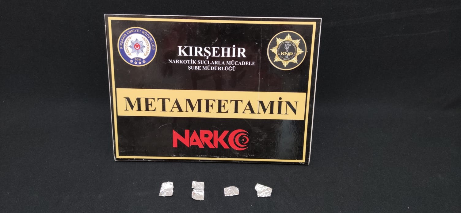 Kırşehir’de, metamfetamin operasyonu