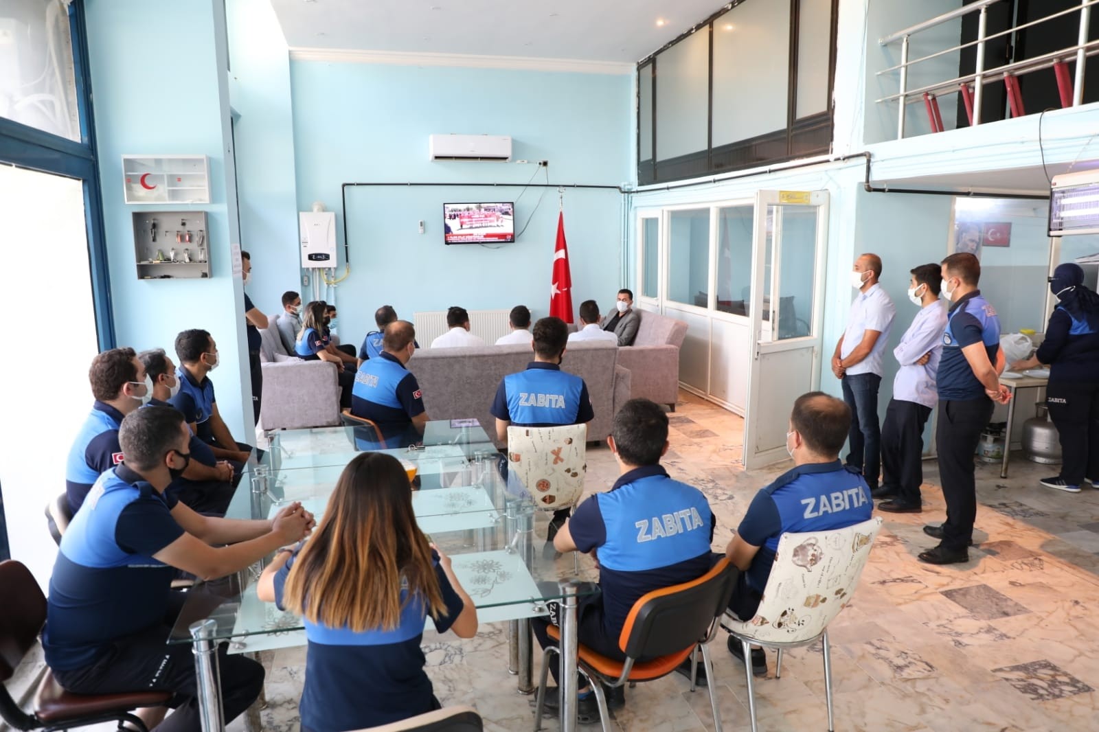 Kaymakam Beşikçi’den zabıtaya kutlama