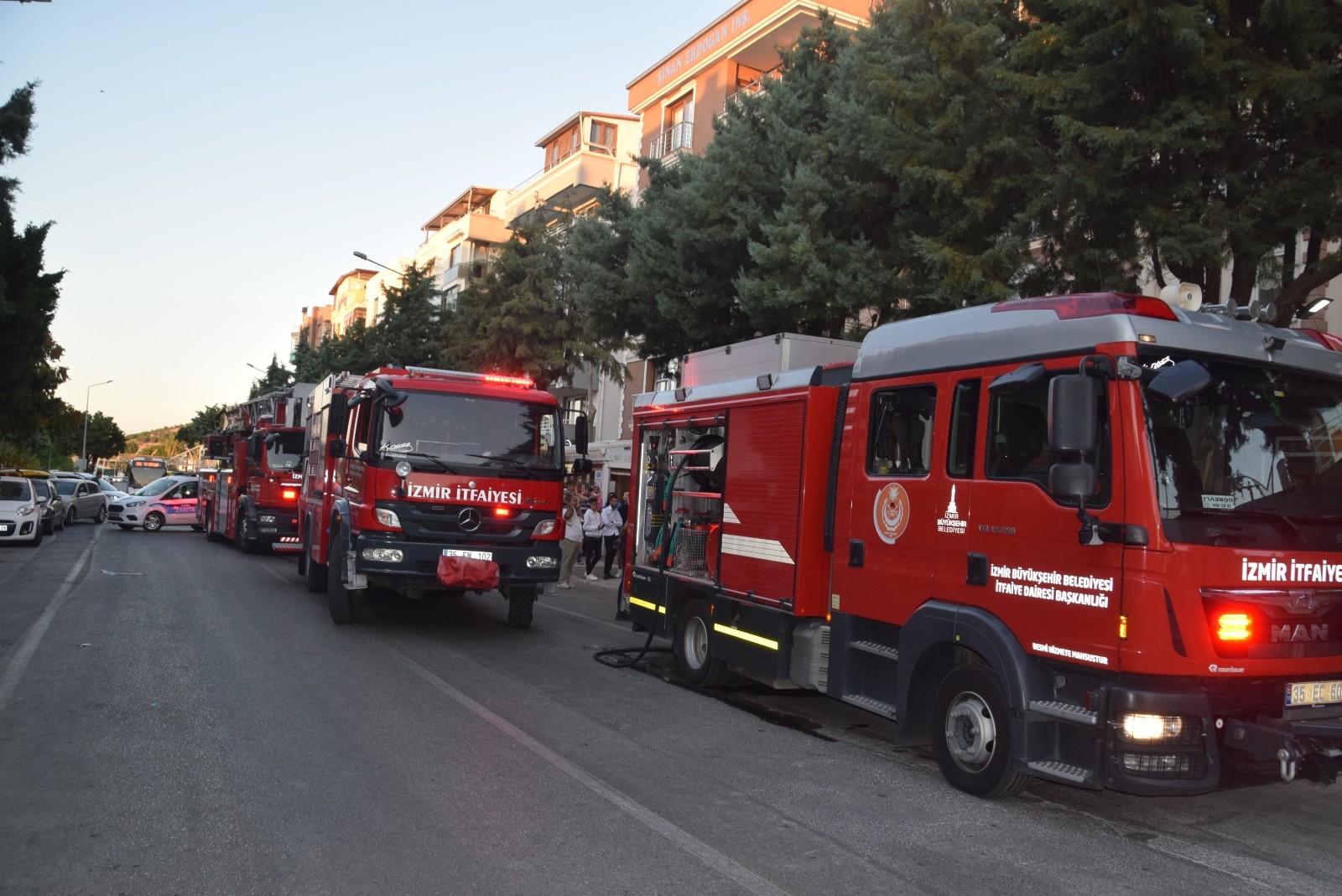 İzmir’de iş yerinde çıkan yangın korkuttu