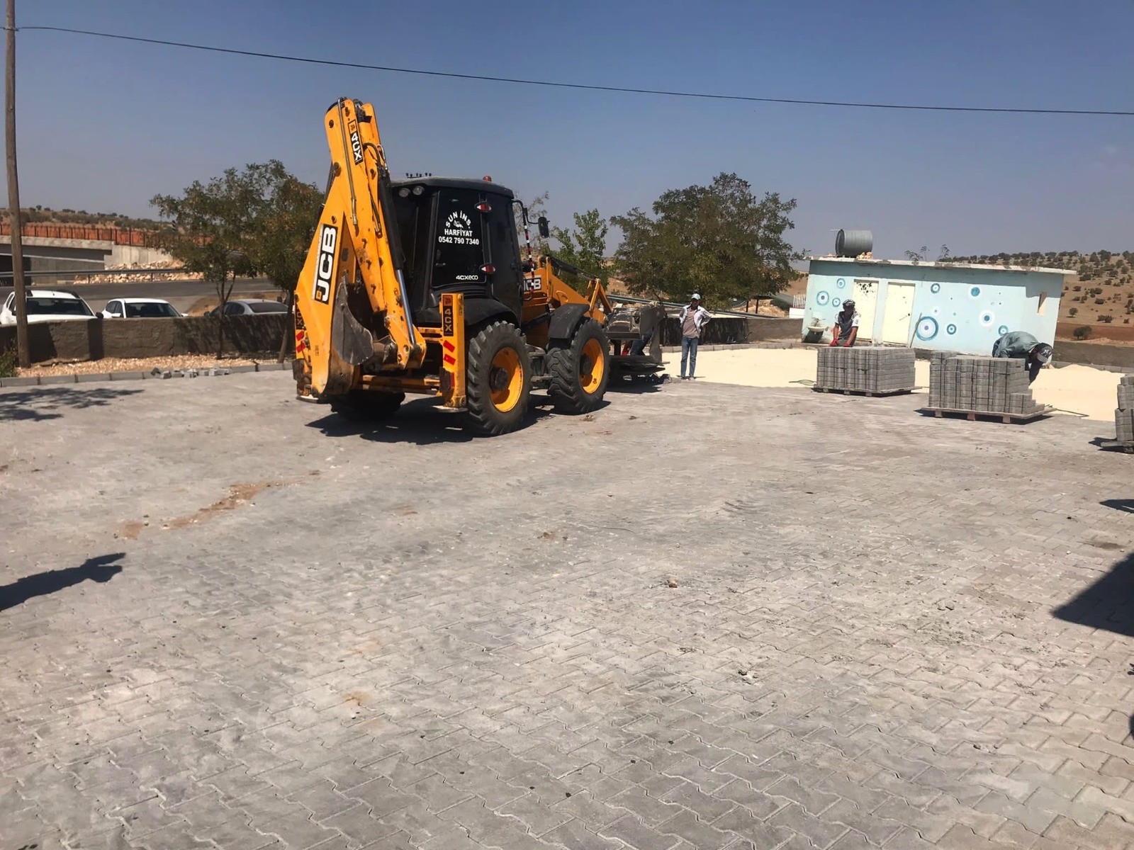 Mardin’de kilitli parke çalışmaları yoğun şekilde devam ediyor