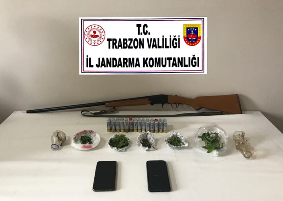 Trabzon’da jandarma uyuşturucuya geçit vermiyor