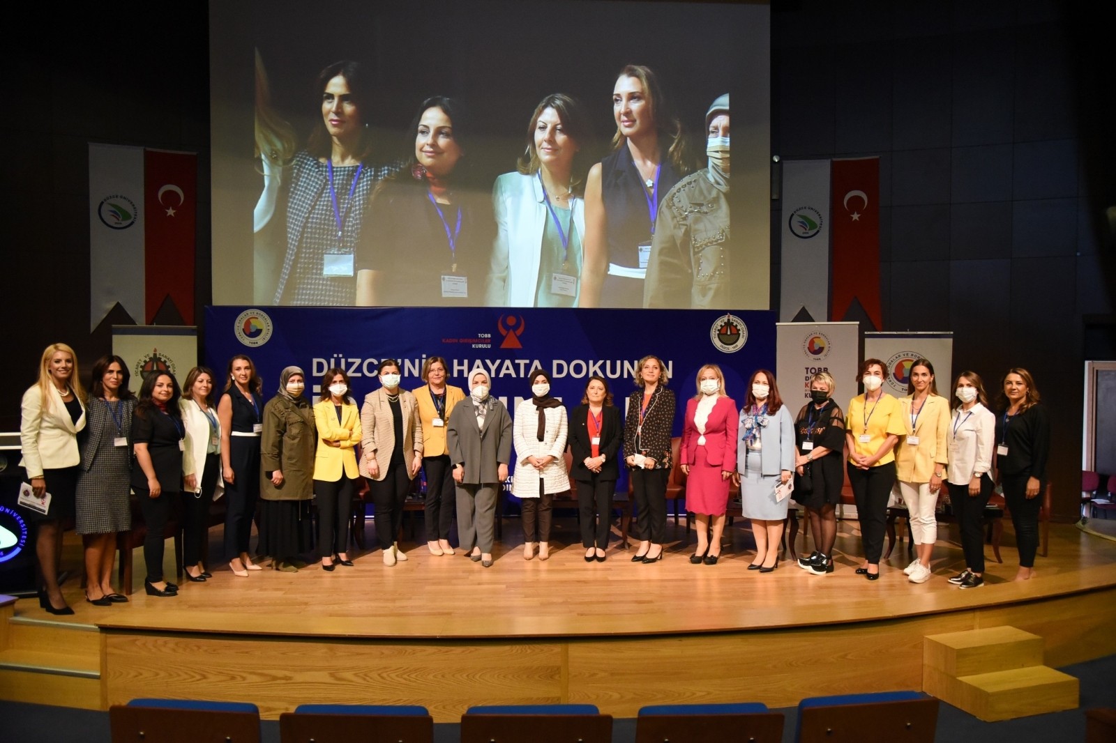 Düzceli iş kadınları Düzce Üniversitesi’nde buluştu