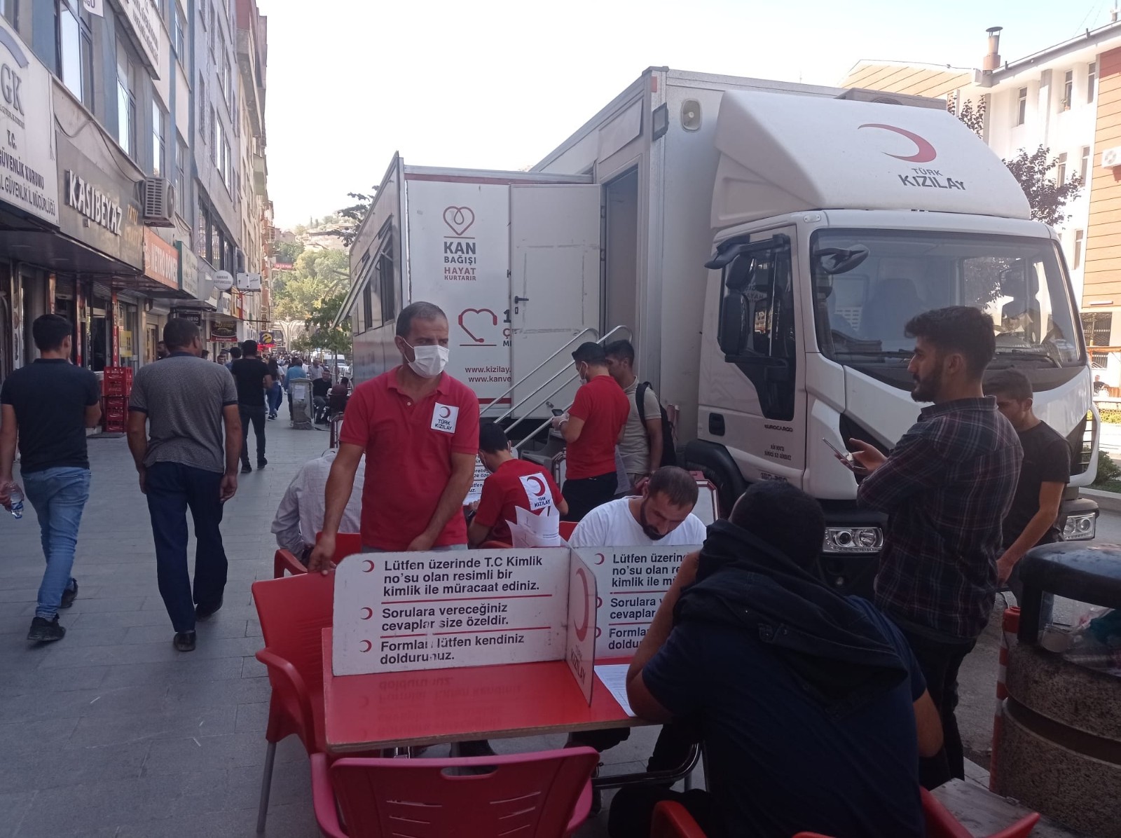 Hakkari’de kan bağışı kampanyası