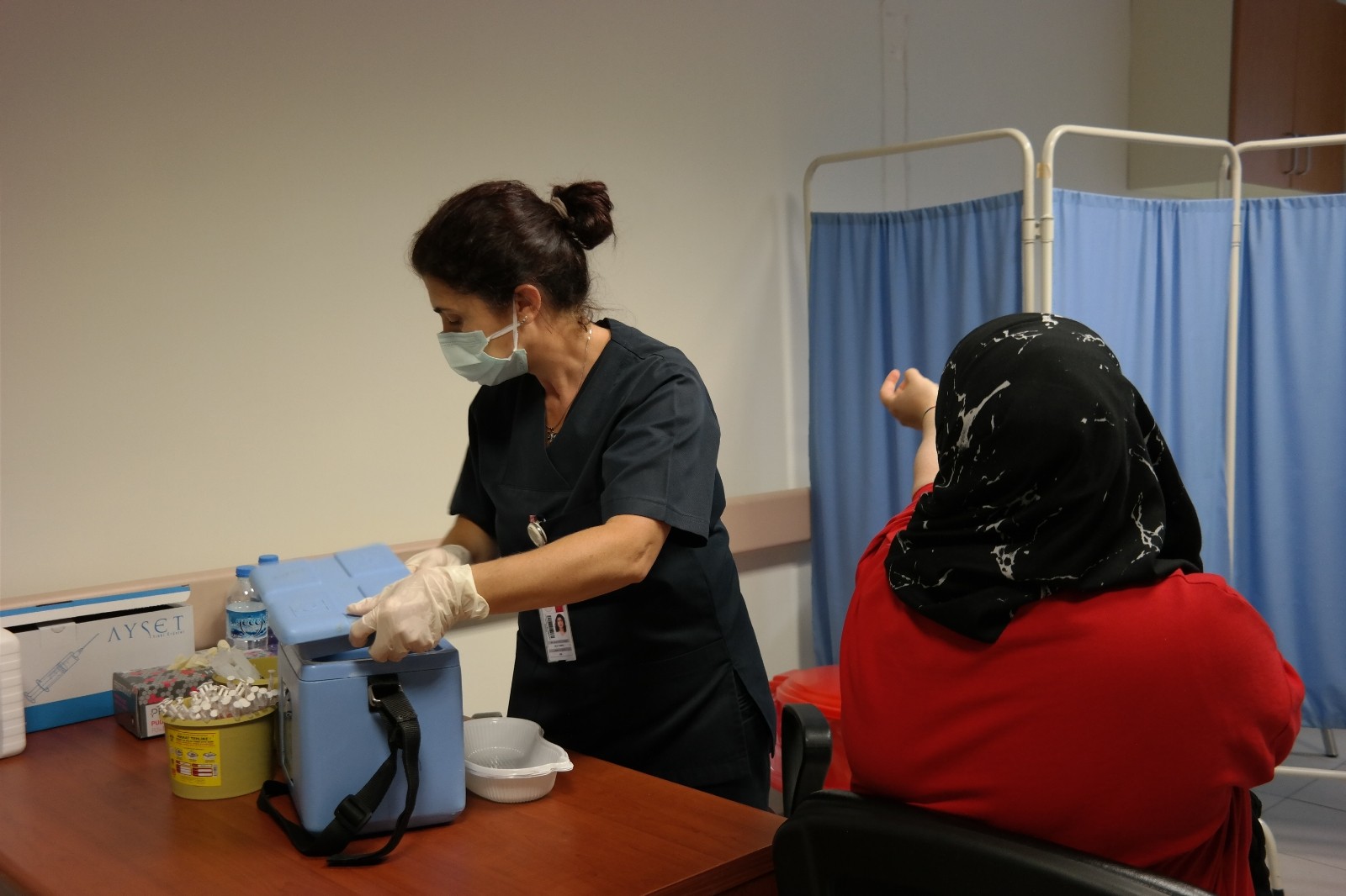 (Özel) Aşı olmayan hastadan herkese “Aşı olun” çağrısı