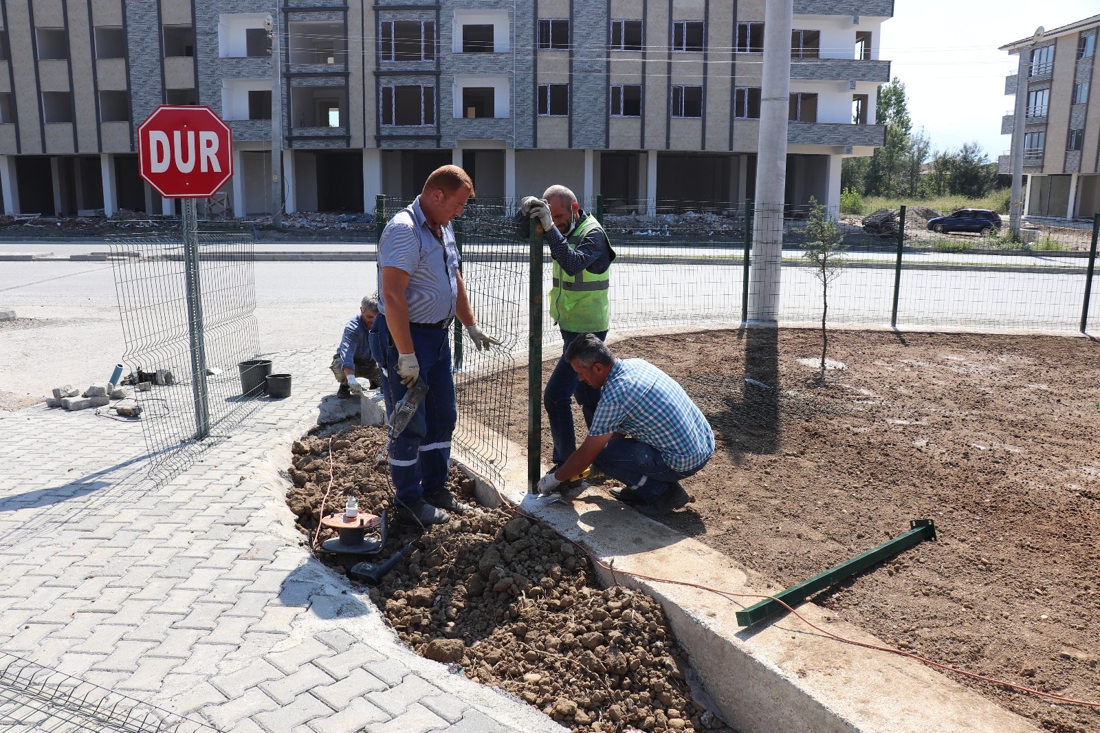 Bir mahalleye daha park yapıldı