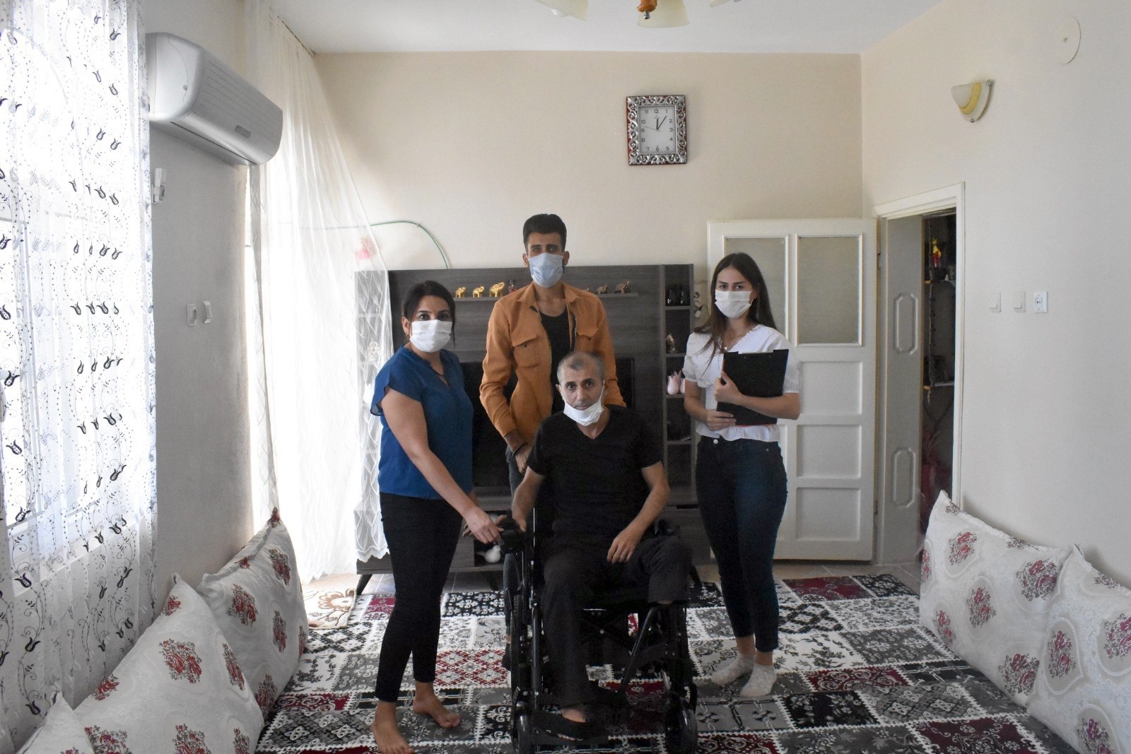 Mardin’de engelli vatandaş akülü sandalye ile özgürlüğüne kavuştu